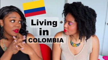 Black American Woman Living in Colombia